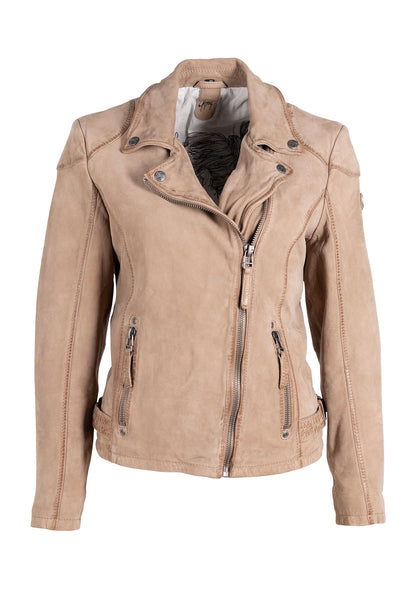 The Karyn Nubuck Leather Jacket