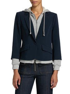 The Zip Up Le Petit Khloe Navy