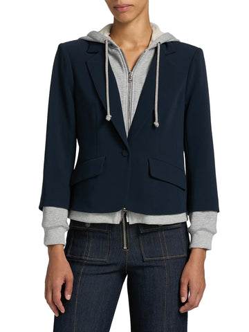 The Zip Up Le Petit Khloe Navy
