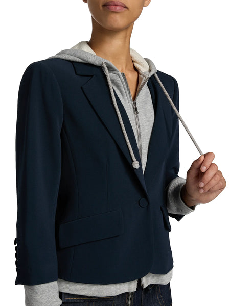 The Zip Up Le Petit Khloe Navy