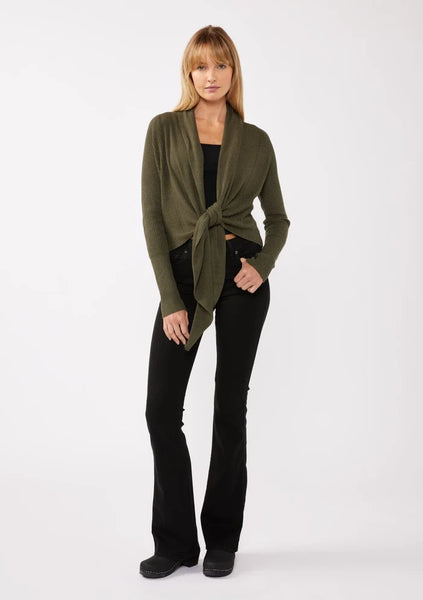 The Knit Tie Front Sweater