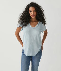 The Tate Fabric Mix Tee