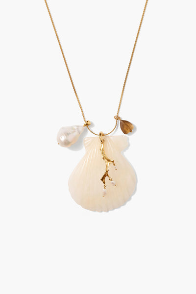 The Mother of Pearl Shell Necklace