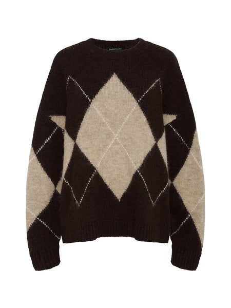 The Argyle Crew Sweater