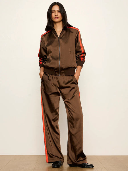 On Track Satin Jacket