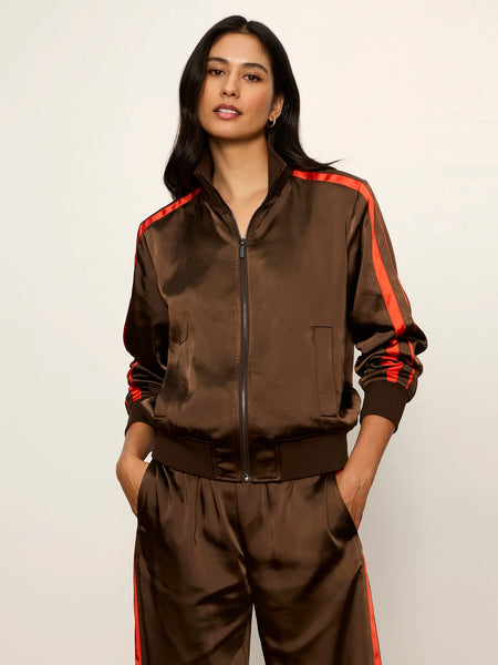 On Track Satin Jacket