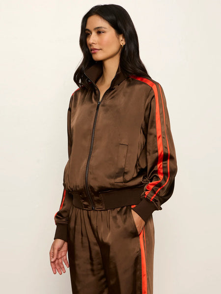 On Track Satin Jacket