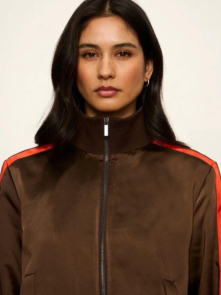 On Track Satin Jacket