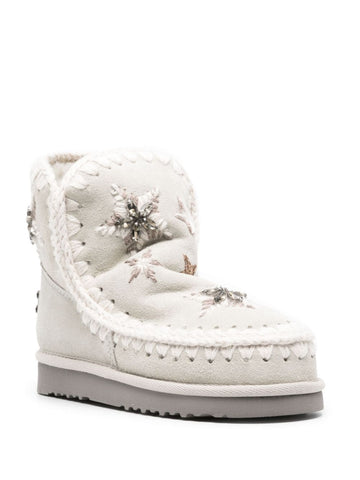 The Eskimo Wool & Rhinestone Stars Boot