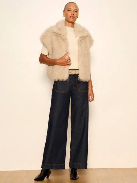 The Silky Fur Vest