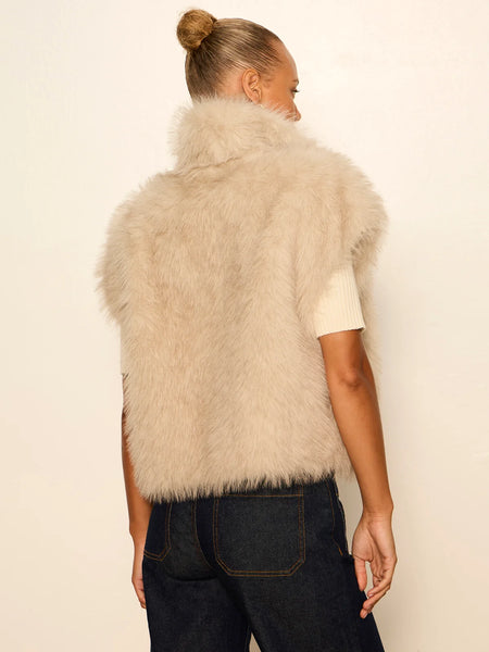 The Silky Fur Vest