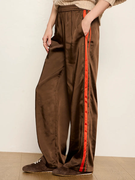 On Track Satin Pant