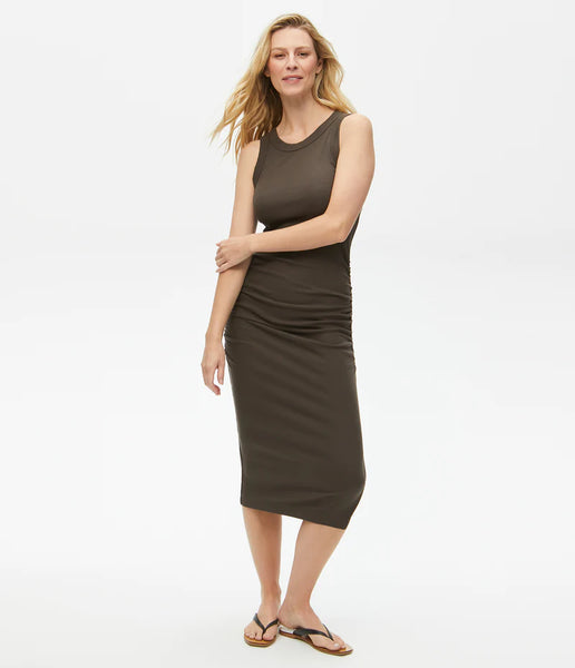 The Wren Ruched Maxi