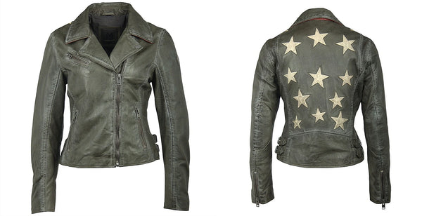 The Stars Leather Jacket