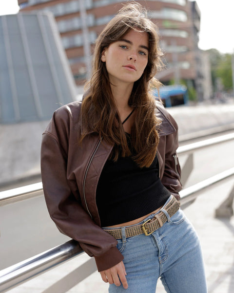 Camiel | Statement Belt With Antique Stud Detailing