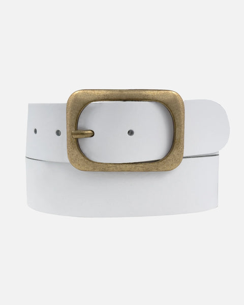 The Jodi | Statement Buckle Classic Leather Belt