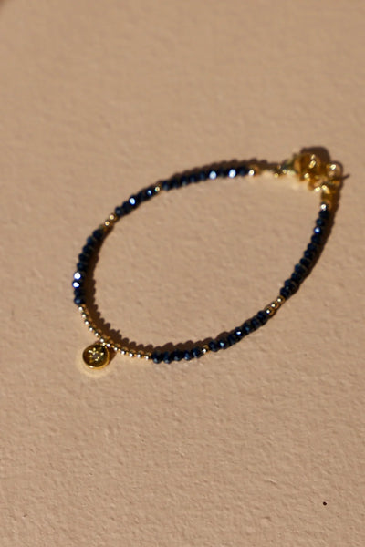 The Beaded Star Medallion Bracelet