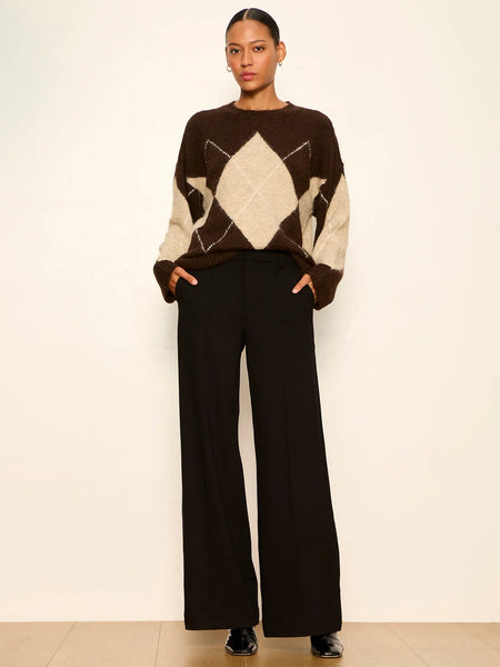 The Argyle Crew Sweater