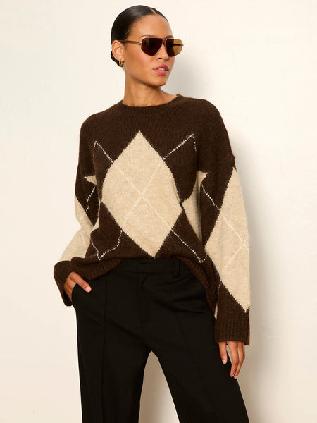 The Argyle Crew Sweater