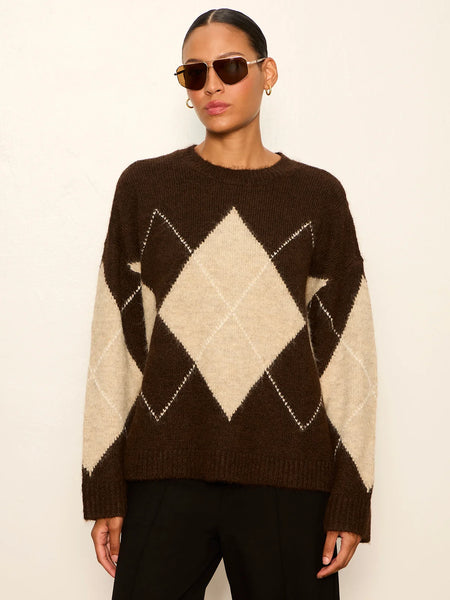The Argyle Crew Sweater