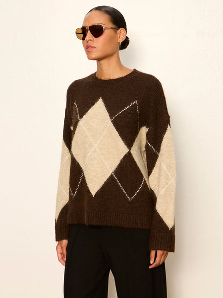 The Argyle Crew Sweater