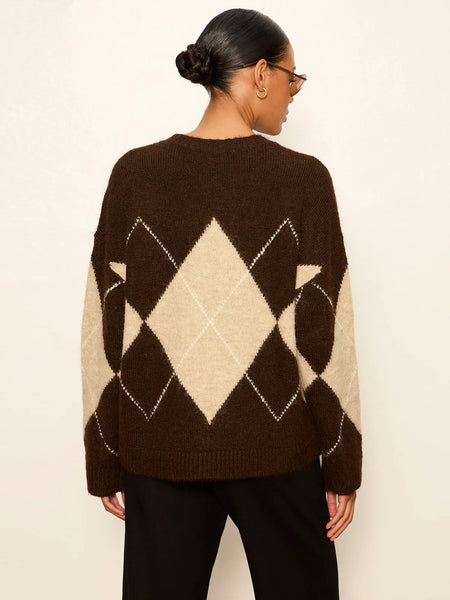 The Argyle Crew Sweater