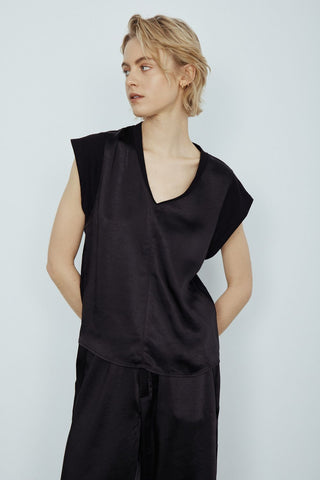 The Lei Satin Top