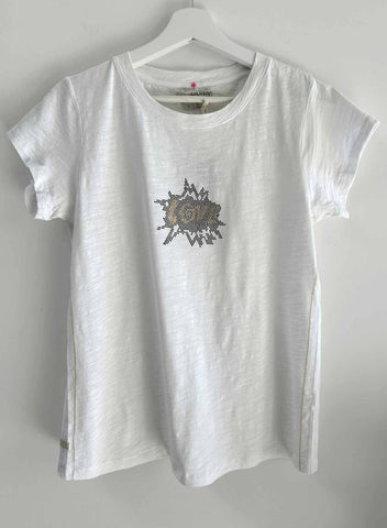 The Graphic Ava Tee - Love Crystal
