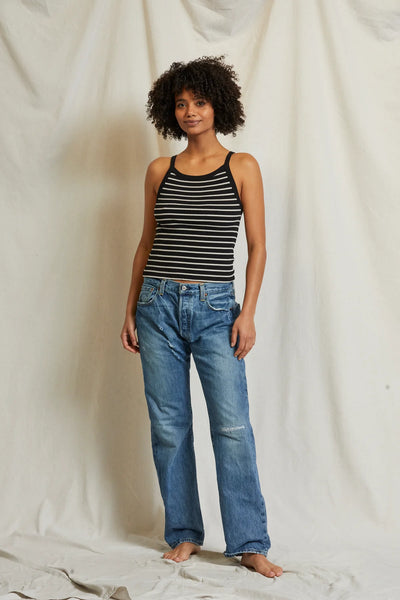 The Bonnie Rib Stripe Tank