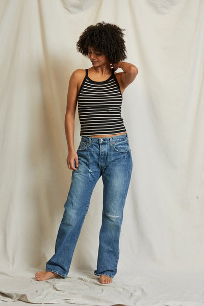 The Bonnie Rib Stripe Tank