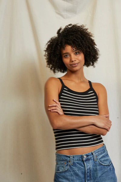 The Bonnie Rib Stripe Tank