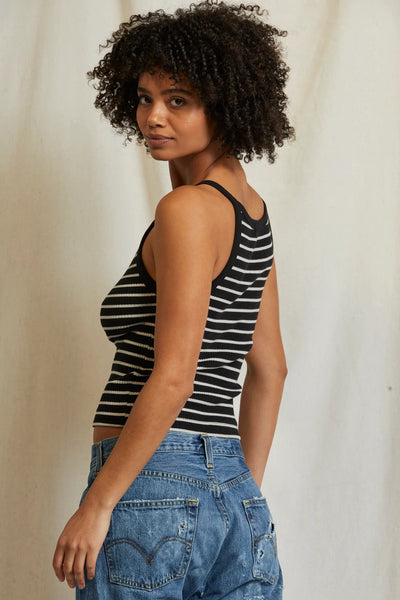 The Bonnie Rib Stripe Tank