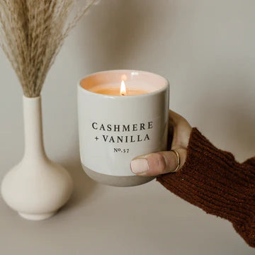 The Cashmere & Vanilla Soy Candle