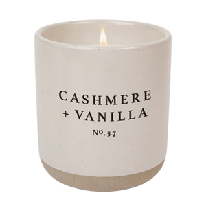 The Cashmere & Vanilla Soy Candle