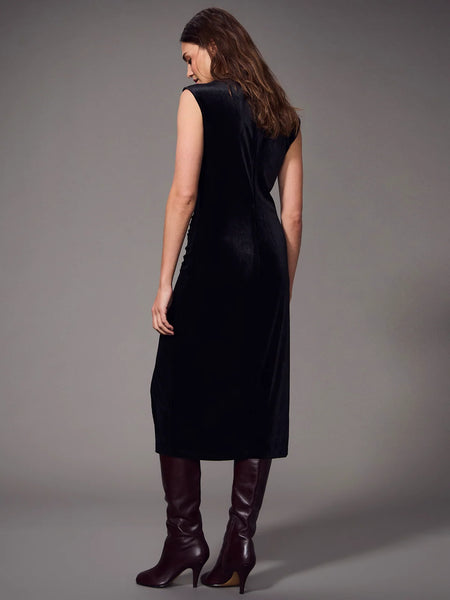 Modern Velvet Midi Dress