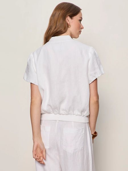 The Everly Linen Bomber