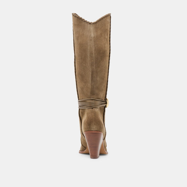 The Jody Boots Taupe Suede