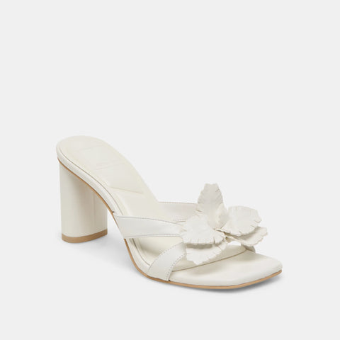 The  White Lotus Leather Flower