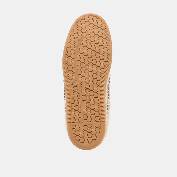 The Notice Slide Plush Silver Gold Crackled Leather - BLACK FRIDAY SPECIAL!🖤✨ LIMITED TIME ONLY!