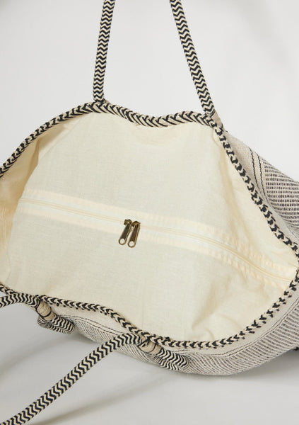 The French Riviera Whipstitch Tote