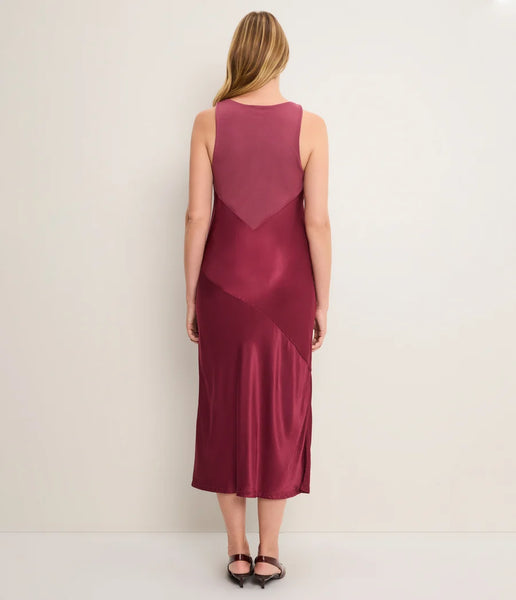 Ivana Satin Column Dress