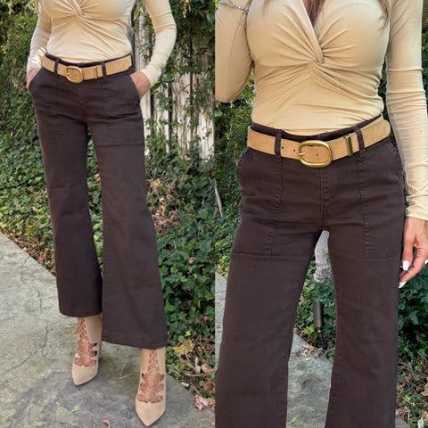 The Eden Brown Denim