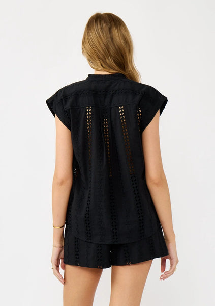 The Coastal Embroidered Camp Shirt