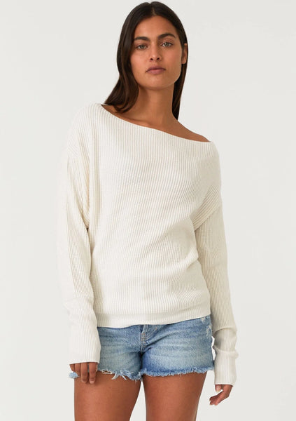 The Cozy Sea Breeze Shoulder Pullover