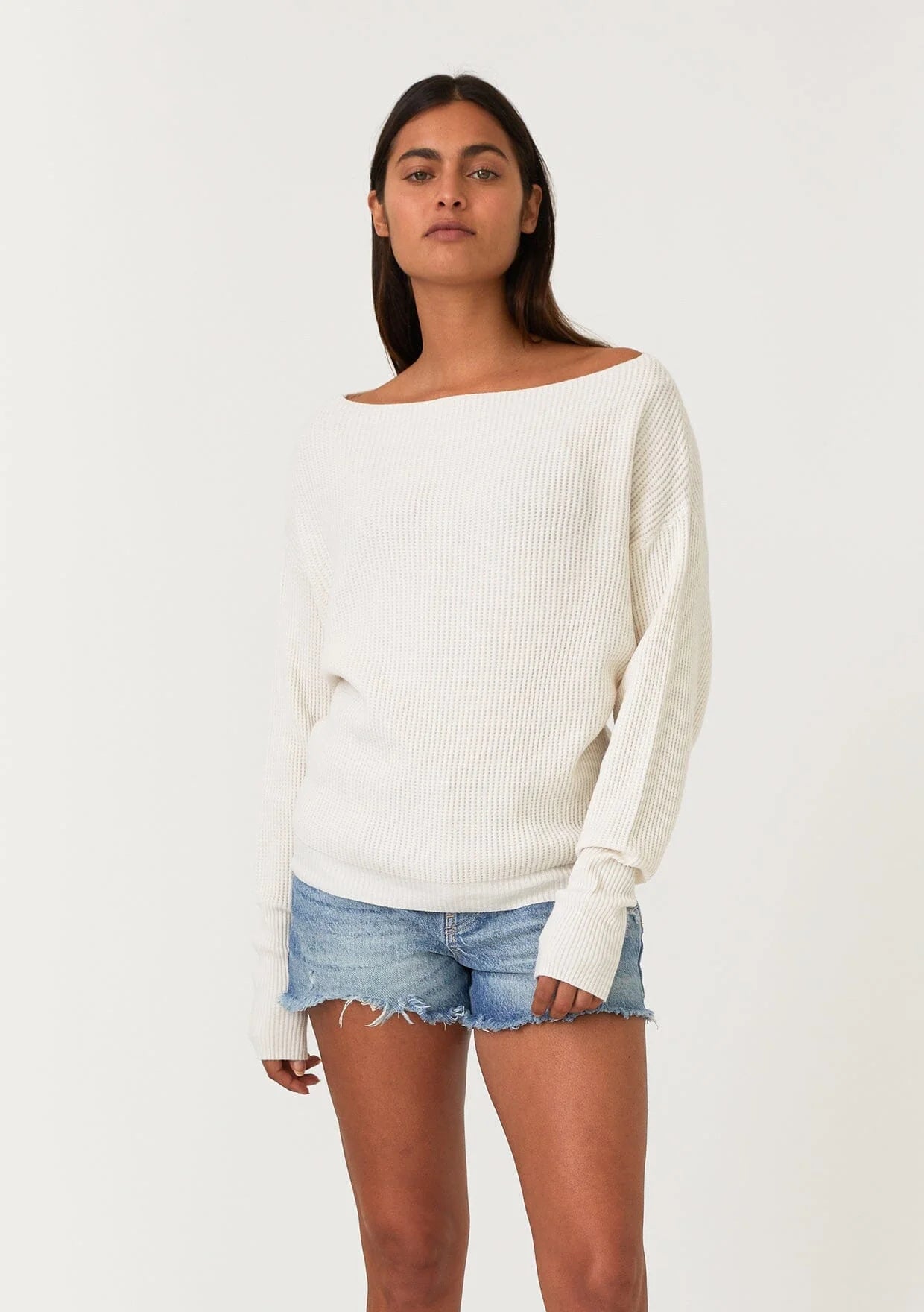 The Cozy Sea Breeze Shoulder Pullover