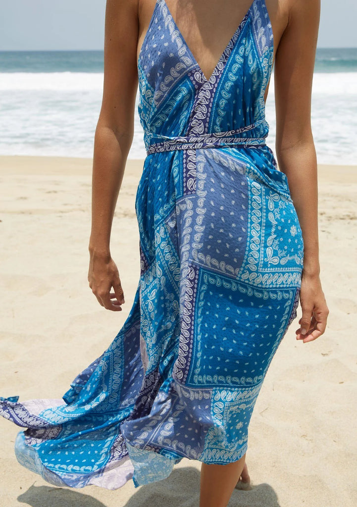 The Azure Seaside Halter Dress ROTHSCHILDS The Azure Seaside Halter Dress ROTHSCHILDS