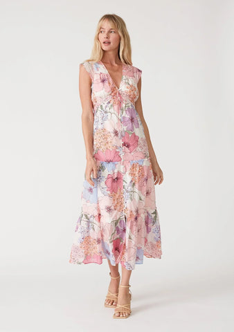 The Poppy Floral Tiered Dress