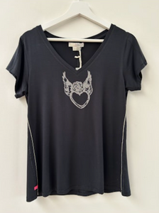 The Heart Wings Crystal Tee