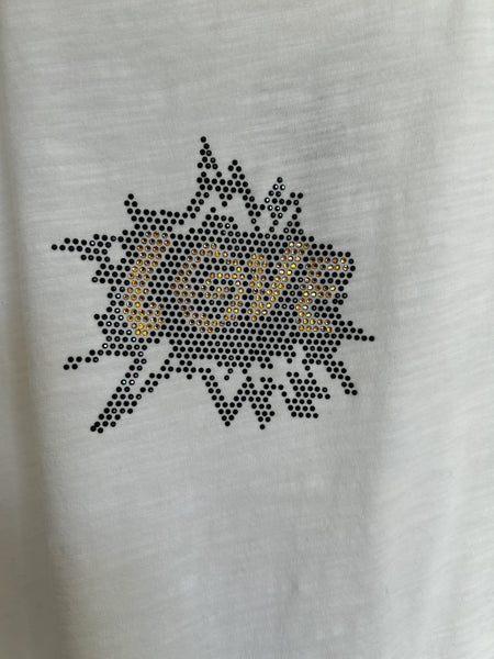 The Graphic Ava Tee - Love Crystal