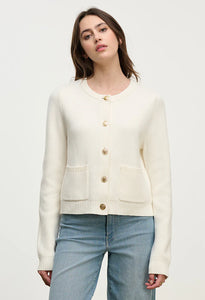 The Mahal Cardigan - Milk